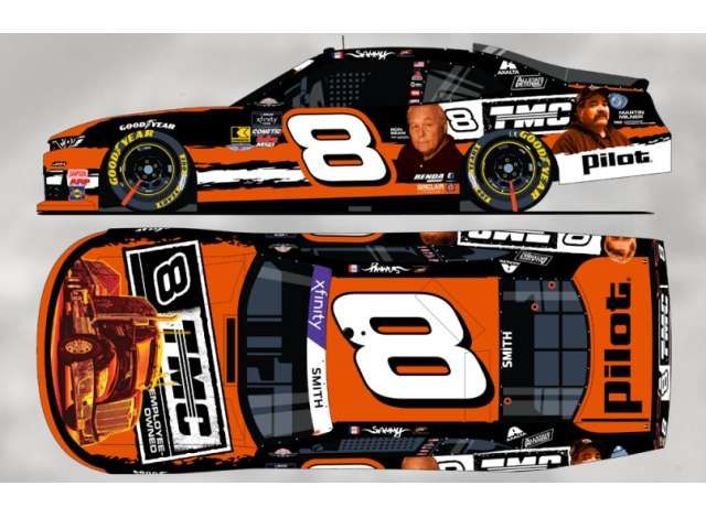 1:64 Action Racing Collectibles - 2025 Chevrolet #8 Sammy Smith’s *TMC Throwback* 1:64 Action Racing Collectibles - 2025 Chevrolet #8 Sammy Smith’s *TMC Throwback*