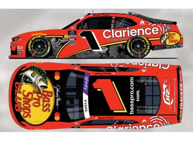 1:64 Action Racing Collectibles - 2025 Chevrolet #1 Carson Kvapil *Bass Pro Shops Throwback* 1:64 Action Racing Collectibles - 2025 Chevrolet #1 Carson Kvapil *Bass Pro Shops Throwback*