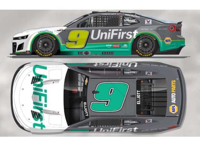 1:64 Action Racing Collectibles - 2025 Chevrolet #9 Chase Elliott *UniFirst* 1:64 Action Racing Collectibles - 2025 Chevrolet #9 Chase Elliott *UniFirst*