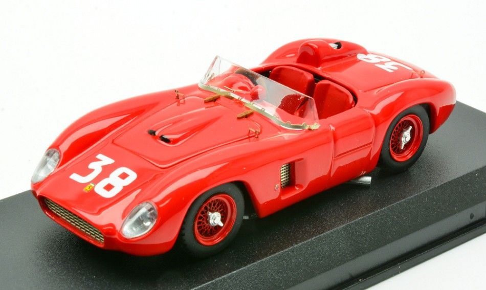 1:43 Art Model - Ferrari 500TR Spider S/n.0640 #38 2nd Circuito Del Posillipo Napoli GP 1957 R. Boffa