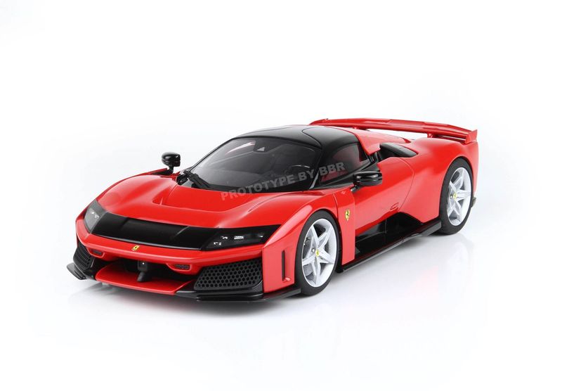 1:12 BBR - Ferrari F80 Rosso Corsa - silver wheels 1:12 BBR - Ferrari F80 Rosso Corsa - silver wheels