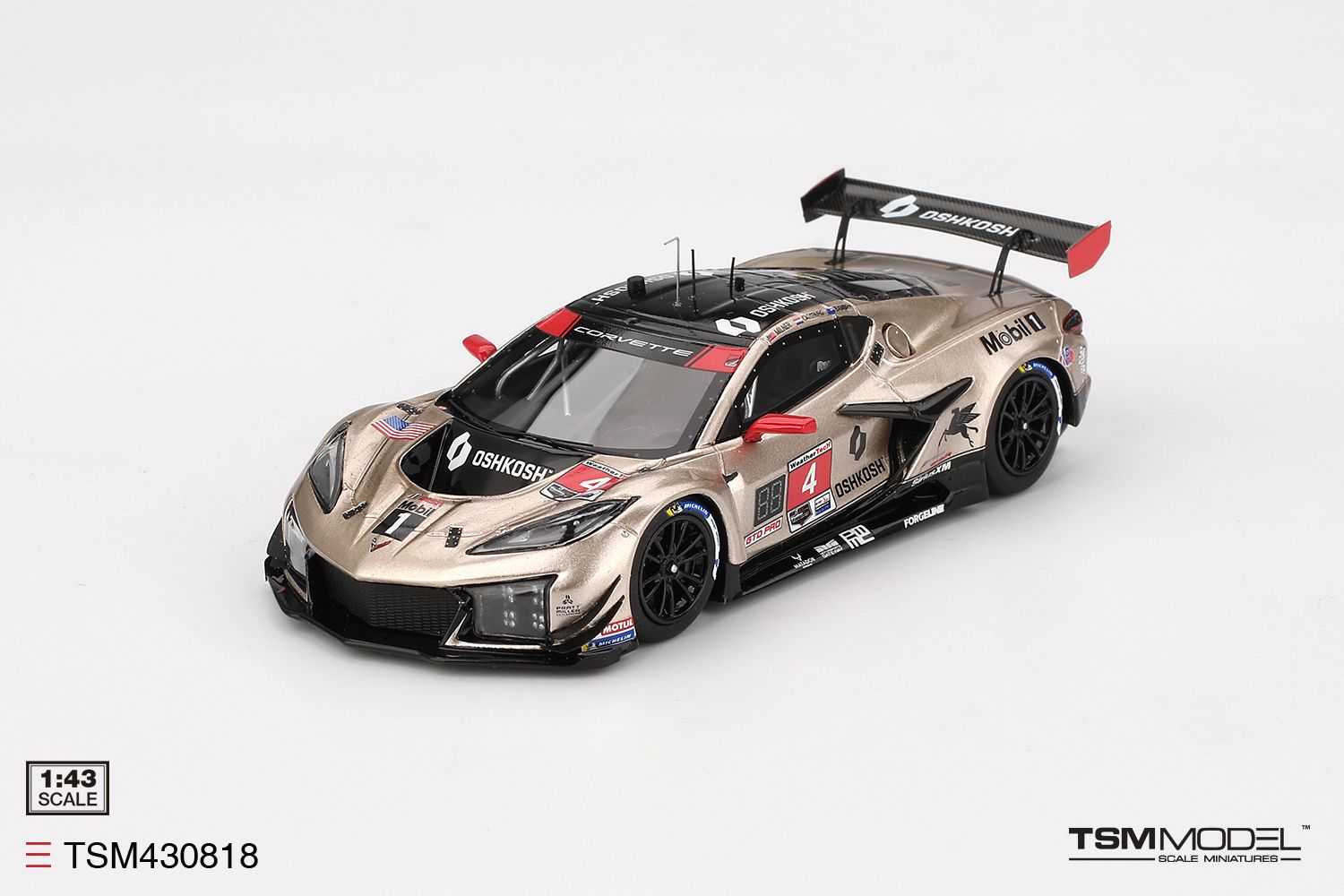 1:43 TSM - Chevrolet Corvette Z06 GT3.R #4 Corvette Racing Sebring 12hrs 2024