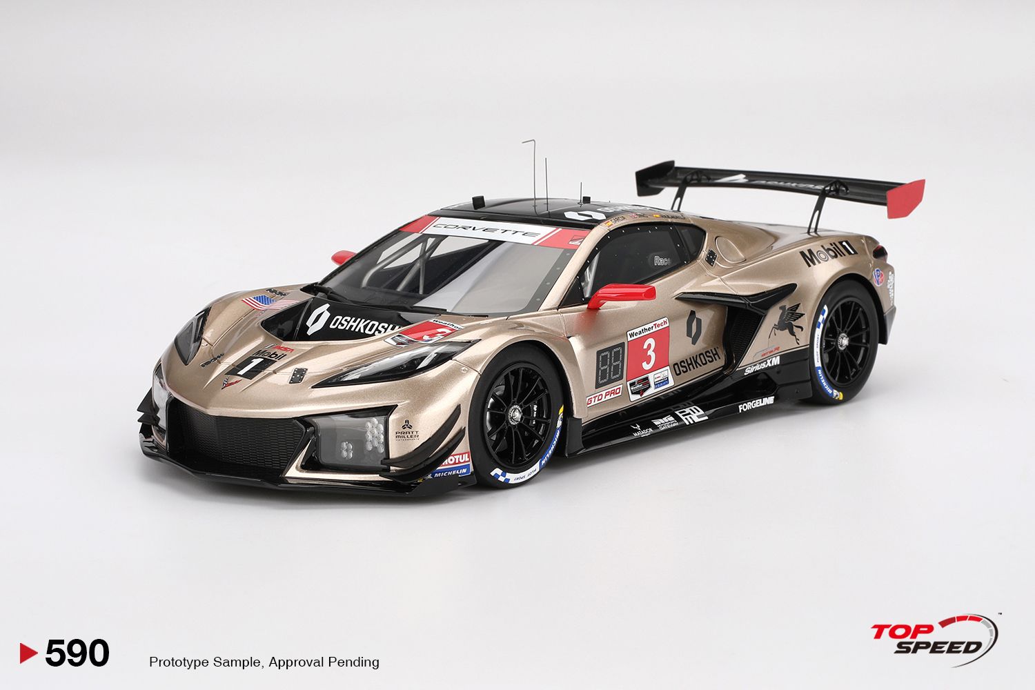 1:18 TSM - Chevrolet Corvette Z06 GT3.R #3 Corvette Racing Sebring 12hrs 2024