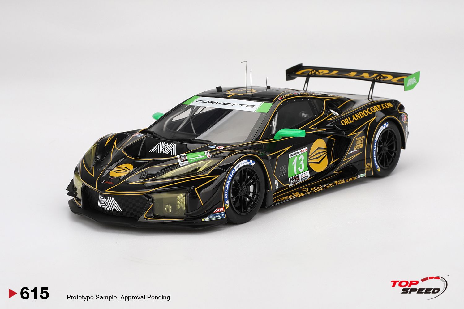 1:18 TSM - Chevrolet Corvette Z06 GT3.R #13 Awa Daytona 24hrs 2025