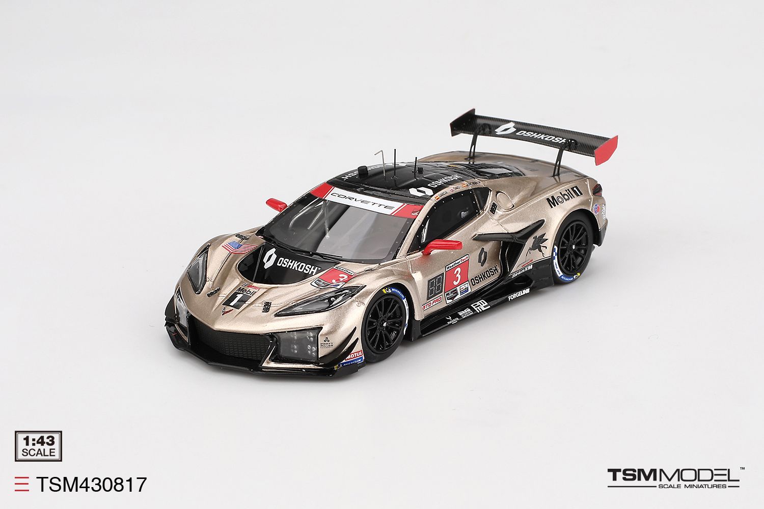 1:43 TSM - Chevrolet Corvette Z06 GT3.R #3 Corvette Racing Sebring 12hrs 2024