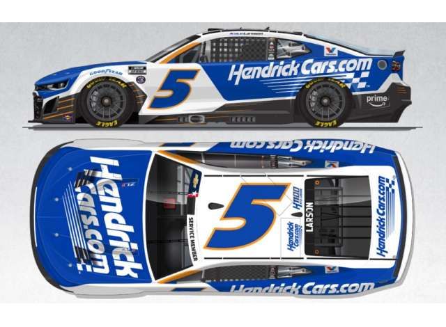 1:64 Action Racing Collectibles - 2025 Chevrolet #5 Kyle Larson * HendrickCars.com* 1:64 Action Racing Collectibles - 2025 Chevrolet #5 Kyle Larson * HendrickCars.com*