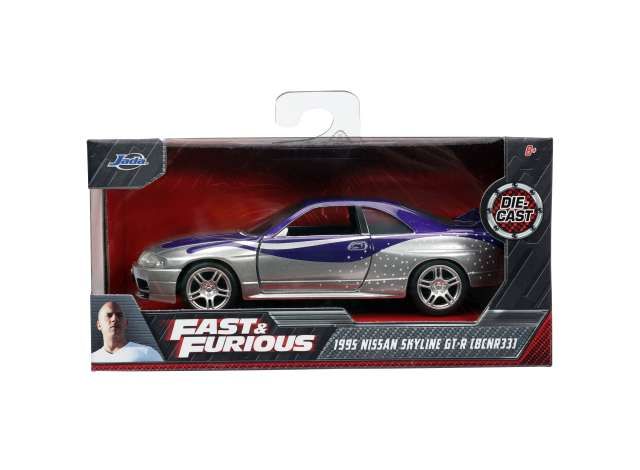 1:32 Jada Toys - 1995 Nissan Skyline GT-R (BCNR33) Tokyo Drift *Fast & the Furious* 1:32 Jada Toys - 1995 Nissan Skyline GT-R (BCNR33) Tokyo Drift *Fast & the Furious*
