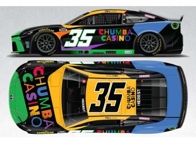 1:64 Action Racing Collectibles - 2025 Toyota Camry XSE #35 Riley Herbst *Chumba Casino*