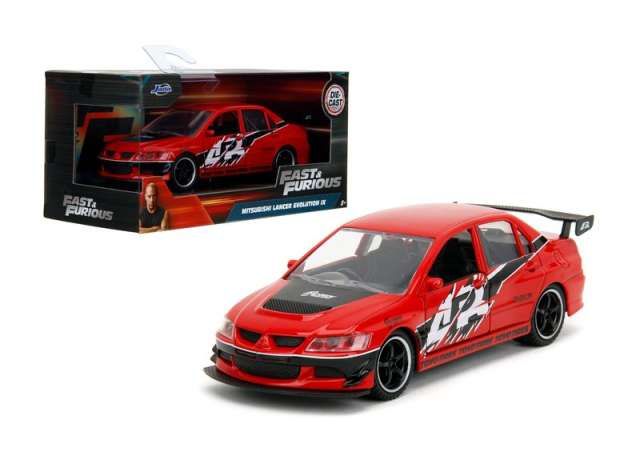 1:32 Jada Toys - Mitsubishi Lancer Evolution IX - Free Rolling *Fast & the Furious* 1:32 Jada Toys - Mitsubishi Lancer Evolution IX - Free Rolling *Fast & the Furious*