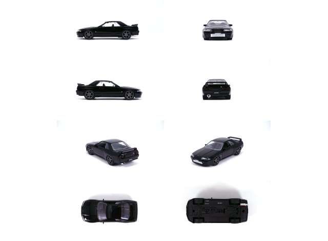 1:32 Jada Toys - 1989 Nissan Skyline GT-R R32 *Fast & the Furious*, glossy black 1:32 Jada Toys - 1989 Nissan Skyline GT-R R32 *Fast & the Furious*, glossy black