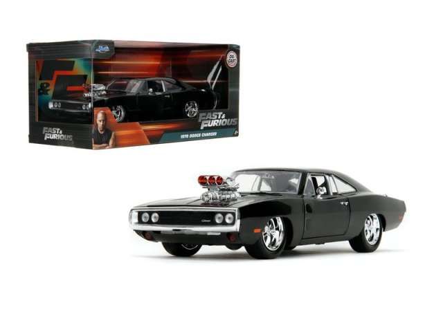 1:24 Jada Toys - 1970 Dodge Charger,*F&F*, glossy black 1:24 Jada Toys - 1970 Dodge Charger,*F&F*, glossy black