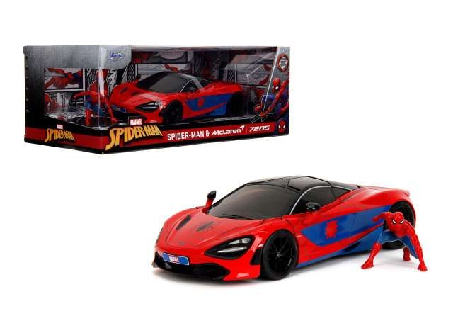 1:24 Jada Toys - McLaren 720S with Spiderman figure 1:24 Jada Toys - McLaren 720S with Spiderman figure