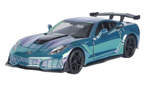 1:24 Motormax - Chevrolet Corvette ZR1, türkis, 2019 1:24 Motormax - Chevrolet Corvette ZR1, türkis, 2019