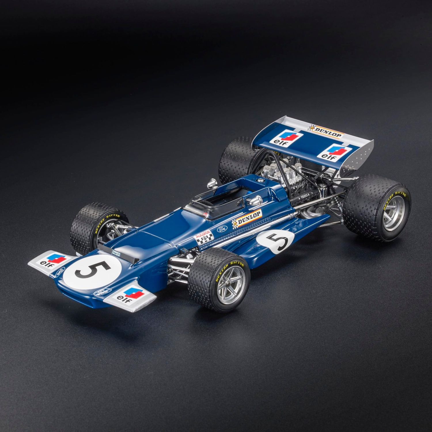 1:18 GP Replicas - March F1 701 #5 2nd Holland Zandvoort GP 1970 Jackie Stewart