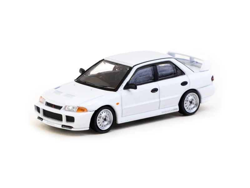 1:64 Tarmac - Mitsubishi Lancer RS Evolution III, white