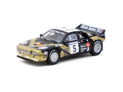 1:64 Tarmac - Lancia 037 Rally #5 F.Tabaton/L. Tedeschini Rally Catalunya 1985, black/gold 1:64 Tarmac - Lancia 037 Rally #5 F.Tabaton/L. Tedeschini Rally Catalunya 1985, black/gold