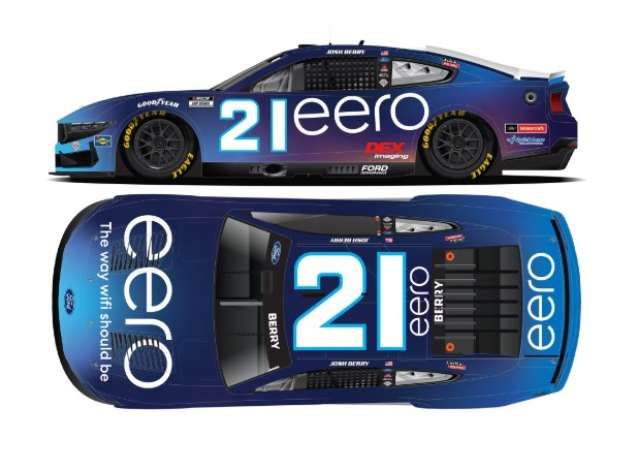 1:64 Action Racing Collectibles - 2025 Ford Mustang #21 Josh Berry *eero* 1:64 Action Racing Collectibles - 2025 Ford Mustang #21 Josh Berry *eero*