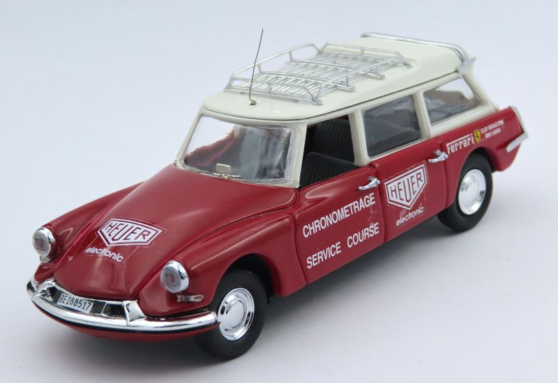 1:43 Rio Model - Citroen DS21 Break Ferrari Chronometrage Service Assistance 1970 N. lauda - C. Regazzoni 1:43 Rio Model - Citroen DS21 Break Ferrari Chronometrage Service Assistance 1970 N. lauda - C. Regazzoni