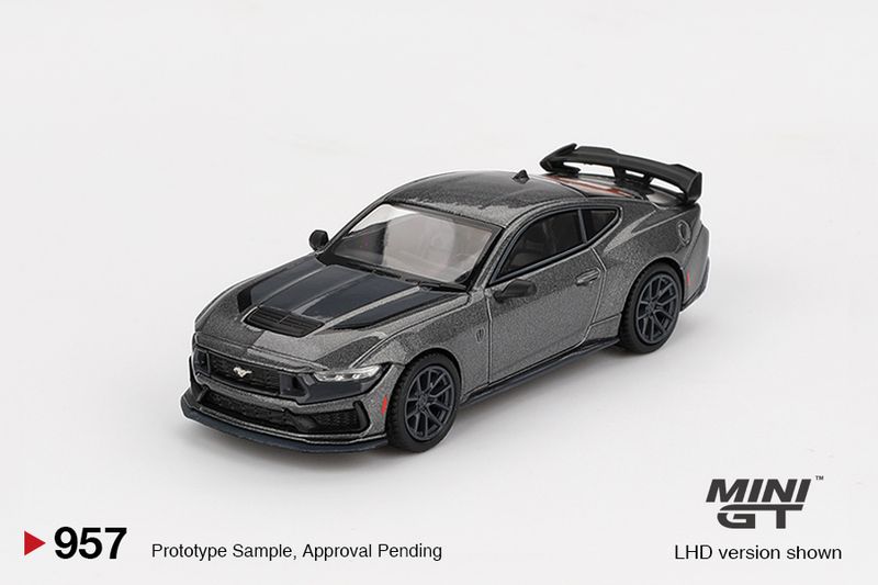 1:64 Mini GT - Ford Mustang Dark Horse 2024 Carbonized Gray 1:64 Mini GT - Ford Mustang Dark Horse 2024 Carbonized Gray