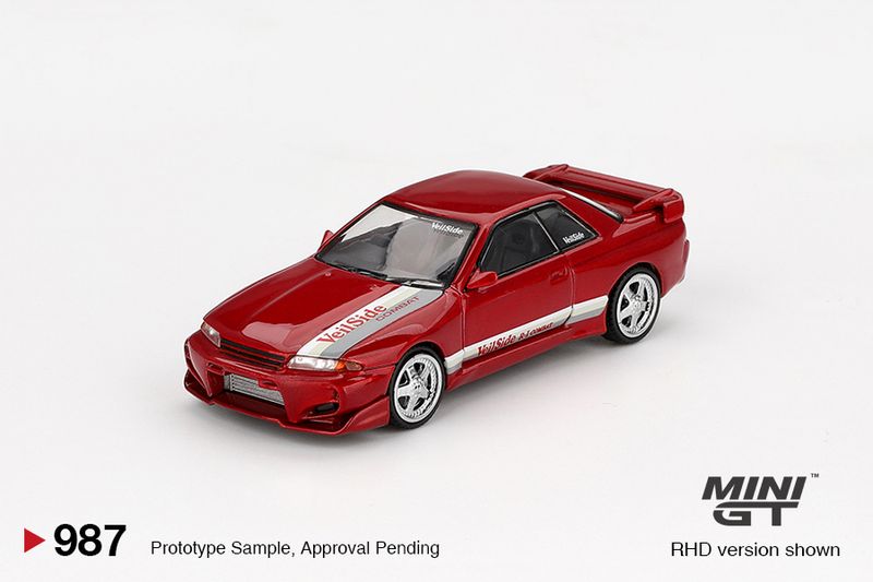 1:64 Mini GT - Nissan Skyline GT-R (R32) VeilSide Combat C-I Gem Red 1:64 Mini GT - Nissan Skyline GT-R (R32) VeilSide Combat C-I Gem Red