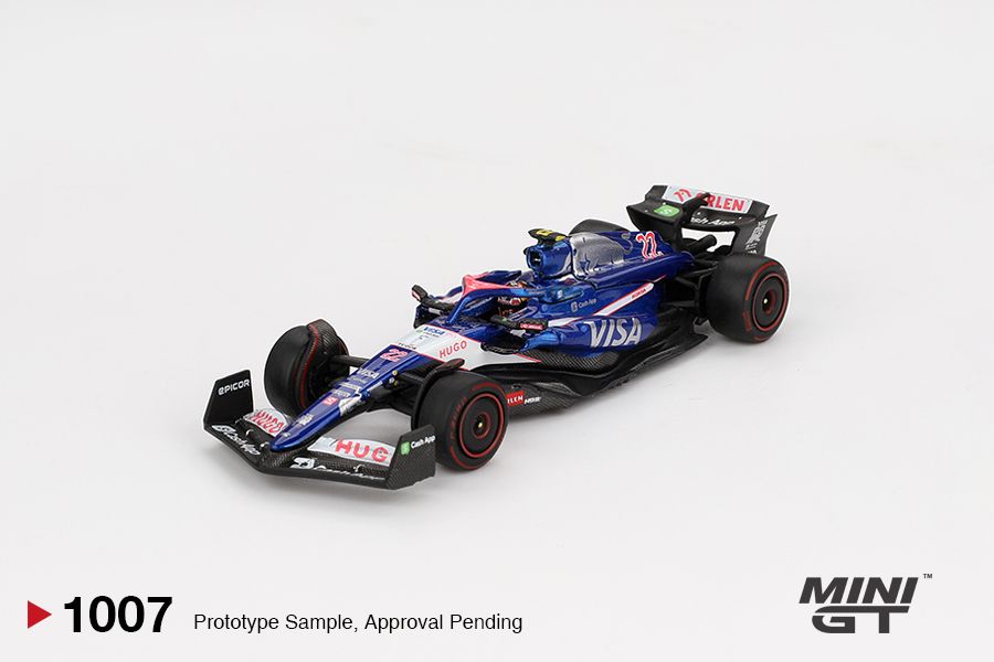 1:64 Mini GT - Red Bull Racing VCARB 01 #22 Yuki Tsunoda 2024 F1 2024 Bahrain GP
