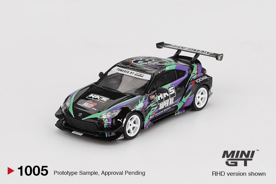 1:64 Mini GT - Toyota GR86 HKS Type R 2022 TOJYO Auto Salon
