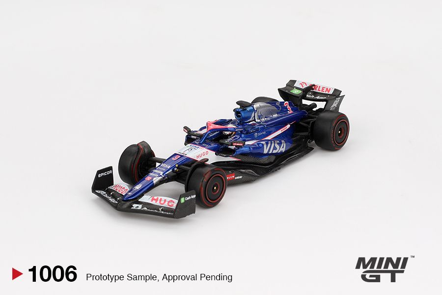 1:64 Mini GT - Red Bull Racing VCARB 01 #3 Daniel Ricciardo 2024 F1 2024 Bahrain GP