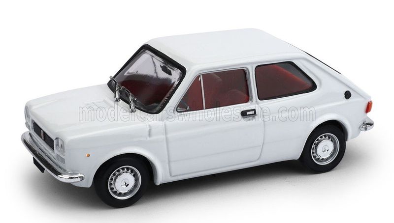 1:43 Brumm - 1971 Fiat 127 1. Series Bianco White 1:43 Brumm - 1971 Fiat 127 1. Series Bianco White