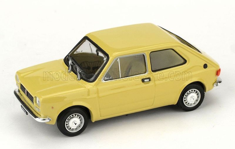 1:43 Brumm - 1971 Fiat 127 1. Series Giallo Tahiti Yellow 1:43 Brumm - 1971 Fiat 127 1. Series Giallo Tahiti Yellow