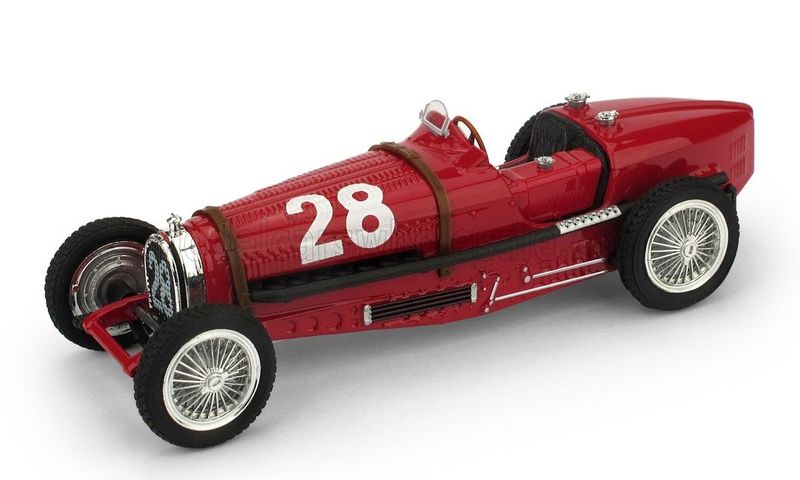 1:43 Brumm - Bugatti F1 Tipo 59 #28 Monaco GP 1943 T. Nuvolari 1:43 Brumm - Bugatti F1 Tipo 59 #28 Monaco GP 1943 T. Nuvolari