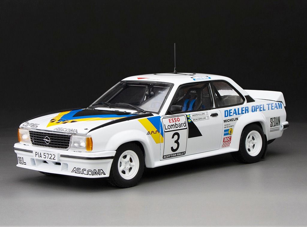 1:18 Sunstar - Opel Ascona 400 - #3 A.Kulläng / B.Berglund - Esso Lombard RSAC Scottish Rally 1980