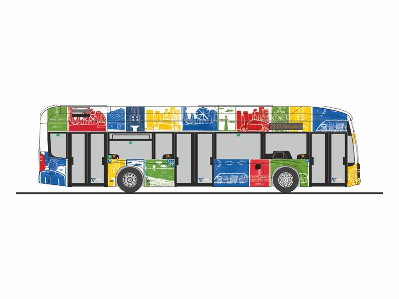 1:87 Rietze - Mercedes eCitaro, HVV - Paintbus 1:87 Rietze - Mercedes eCitaro, HVV - Paintbus