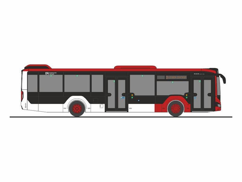 1:87 Rietze - MAN Lion s City 12, 2018, Verbundlinie Stadtwerke Leoben 1:87 Rietze - MAN Lion s City 12, 2018, Verbundlinie Stadtwerke Leoben