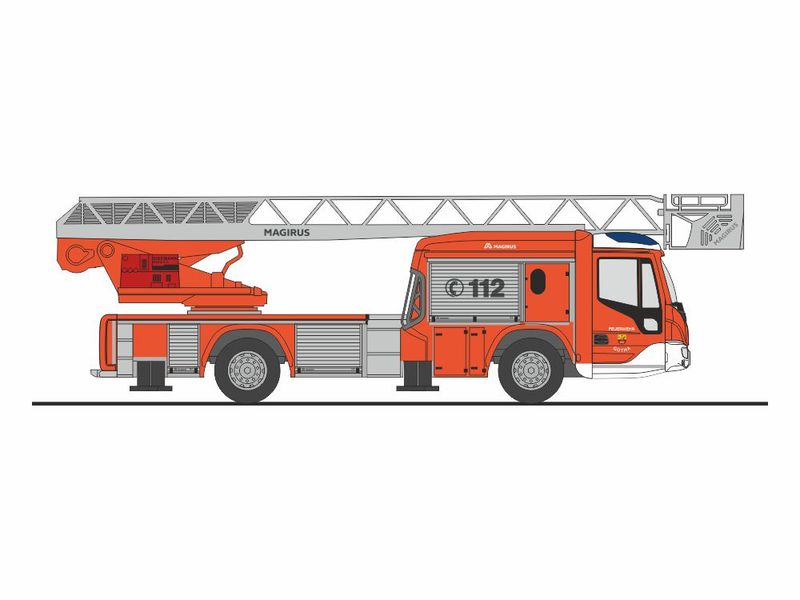 1:87 Rietze - Magirus DLK 32 n.B., FW Gotha 1:87 Rietze - Magirus DLK 32 n.B., FW Gotha