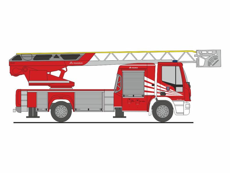 1:87 Rietze - Magirus DLK, 2018, FW Koblenz 1:87 Rietze - Magirus DLK, 2018, FW Koblenz
