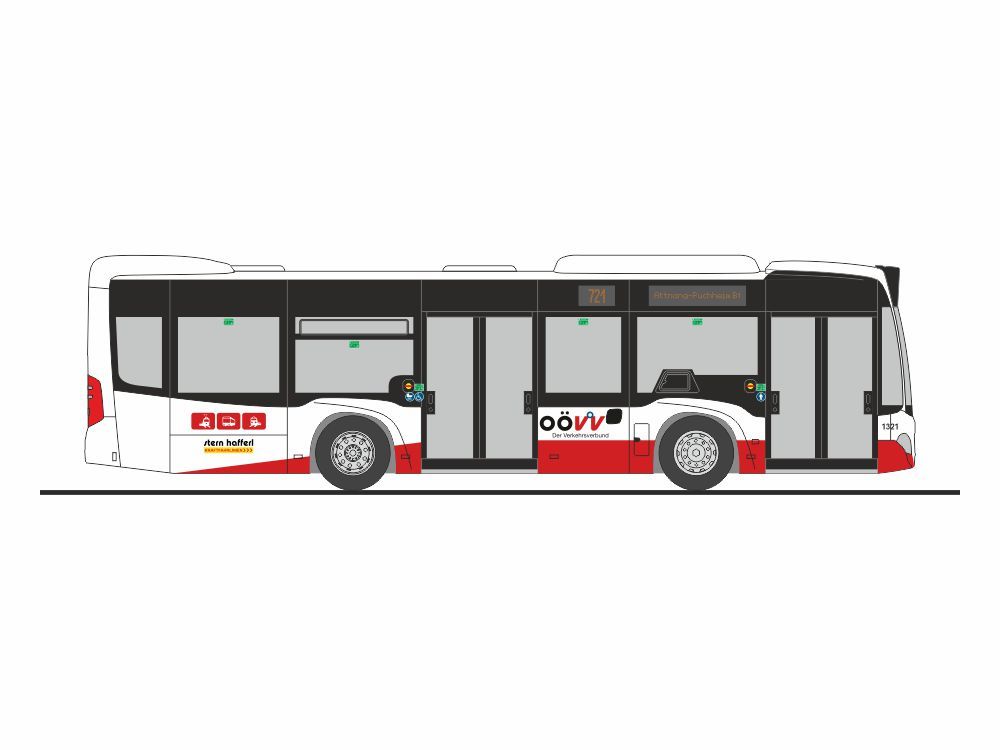 1:87 Rietze - Mercedes Citaro K, 2012, Stern & Hafferl (A)