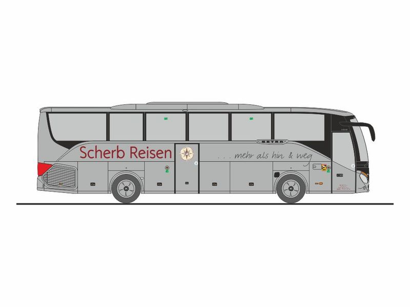 1:87 Rietze - Setra S 515 HD, Scherb Reisen, Schauenberg-Elgershausen 1:87 Rietze - Setra S 515 HD, Scherb Reisen, Schauenberg-Elgershausen