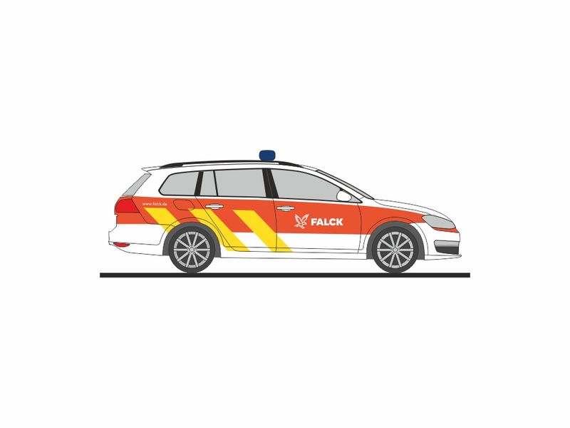 1:87 Rietze - VW Golf 7 Variant, Falck Rettungsdienst Hamburg 1:87 Rietze - VW Golf 7 Variant, Falck Rettungsdienst Hamburg