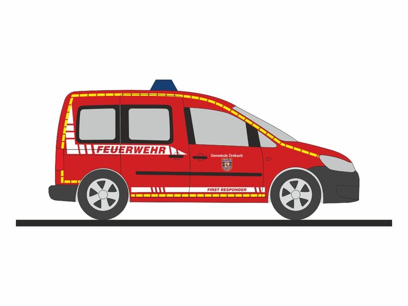 1:87 Rietze - VW Caddy, 2011, FW Venusberg 1:87 Rietze - VW Caddy, 2011, FW Venusberg