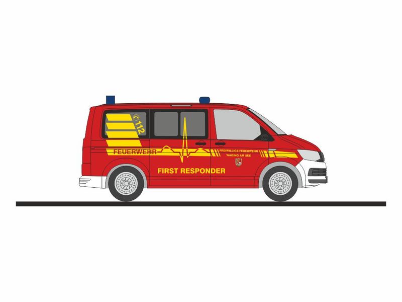 1:87 Rietze - VW T6, First Responder FW Waging am See 1:87 Rietze - VW T6, First Responder FW Waging am See
