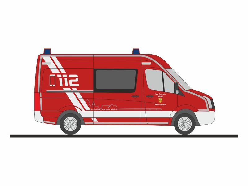 1:87 Rietze - VW Crafter, FW Mühltal-Nieder Ramstadt 1:87 Rietze - VW Crafter, FW Mühltal-Nieder Ramstadt