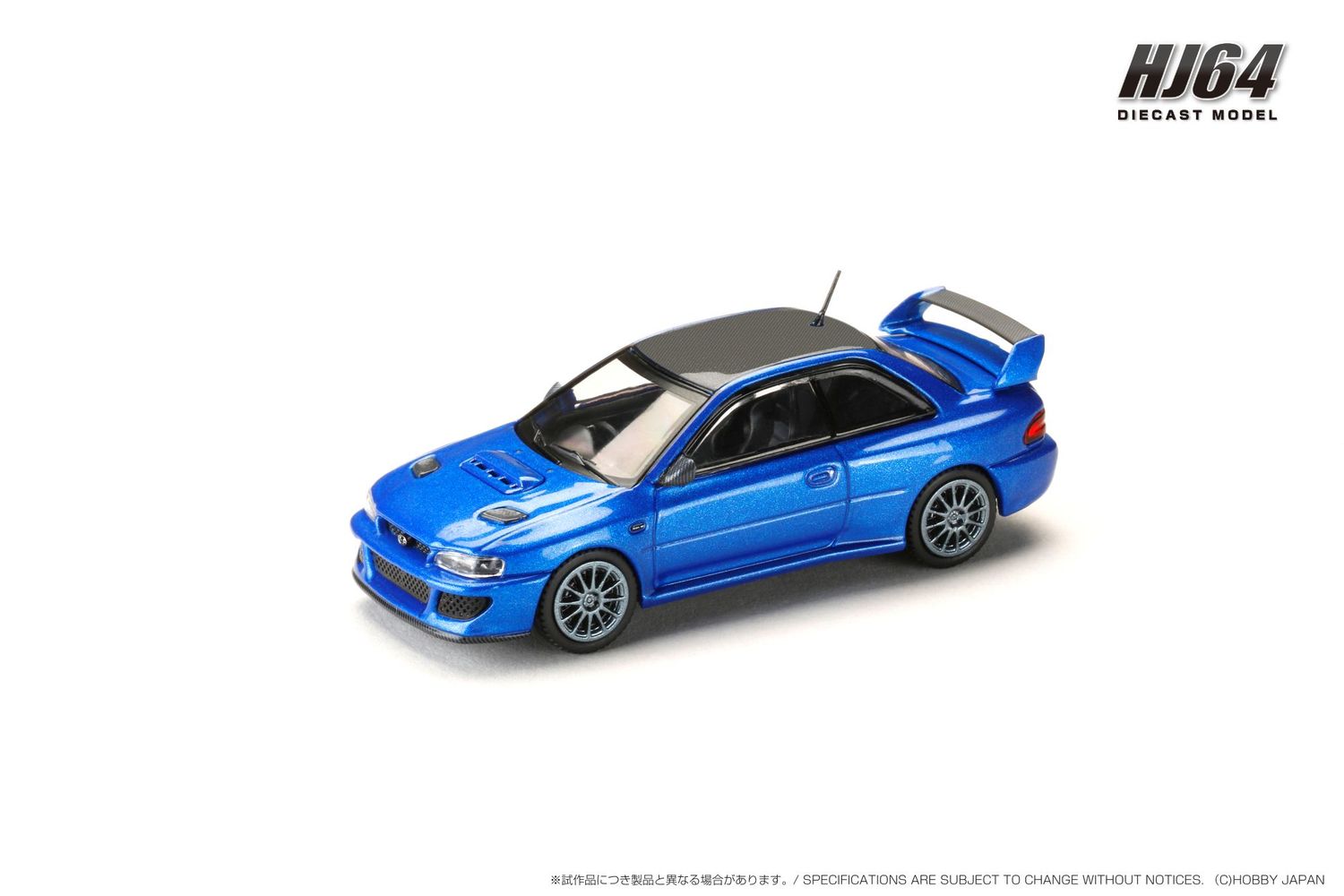 1:64 Hobby Japan - 2023 Prodrive P25 Production Model Carbon Parts, blue