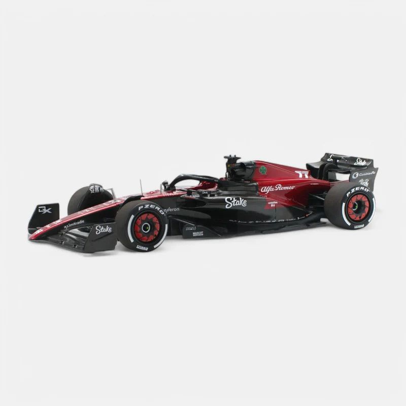 1:18 NZG - Alfa Romeo Sauber F1 C43 #77 Team Stake Bahrain GP 2023 V. Bottas