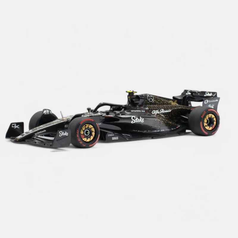 1:18 NZG - Alfa Romeo Sauber F1 C43 #24 Team Stake Las vegas GP 2023 Z. Guanyu
