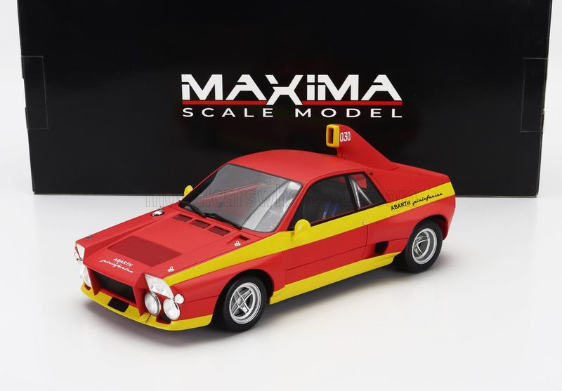 1:18 Maxima Scale Model - Abarth SE030 Pininfarina Road Test 1974 Matt red 1:18 Maxima Scale Model - Abarth SE030 Pininfarina Road Test 1974 Matt red