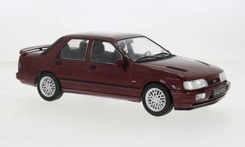 1:18 MCG - Ford Sierra Cosworth 4x4, metallic-dark red, 1990