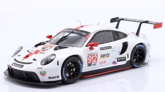 1:18 Ixo - Porsche 991 RSR #912 2nd GTLM-Klasse 24h Daytona 2020 Porsche GT Team 1:18 Ixo - Porsche 991 RSR #912 2nd GTLM-Klasse 24h Daytona 2020 Porsche GT Team