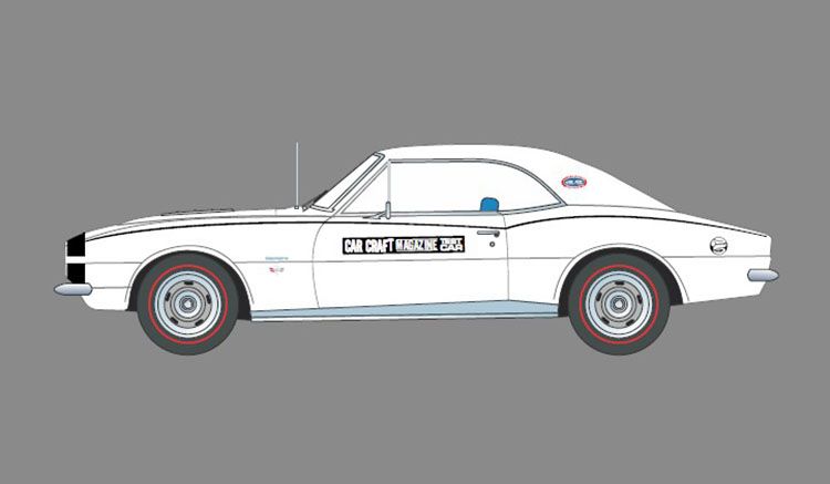 1:18 ACME - 1967 Chevrolet Camar RS/SS - Car Craft Test Car 1:18 ACME - 1967 Chevrolet Camar RS/SS - Car Craft Test Car