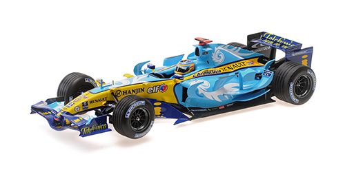 1:18 Minichamps - RENAULT F1 TEAM R26 – FERNANDO ALONSO – TURKISH GP 2006