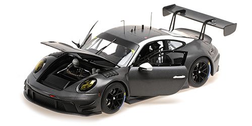 1:18 Minichamps - PORSCHE 911 (992) GT3 R – CARBON – CUSTOMER DELIVERY VERSION